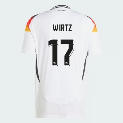 Wirtz #17 Tyskland Fodboldtrøjer EM 2024 Hjemmebanetrøje Mænd